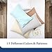 Cosy House Collection Everyday 1500 Series Pillowcases - Bedroom Essentials - Luxury Hotel Quality - Silky Soft & Smooth - Gentle & Skin Friendly - Set of 2 (Standard, Cream)