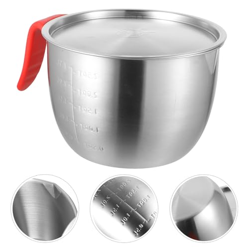 Set tazón mezcla acero inoxidable 19 cm con tapa miniatura 7