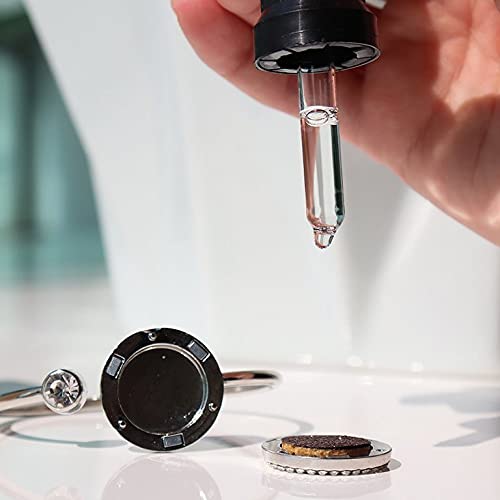 Bracelete Aço Cirugico Nuvem Aromaterapia Difusor Pessoal