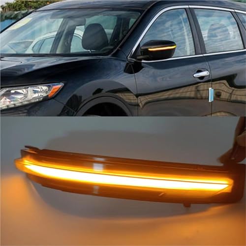 Luces LED de señal de giro dinámicas intermitentes para Nissan Rogue y Murano Z52 3