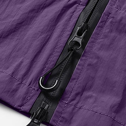 Men's UPF 50+ Sun Protection Hoodie Jacket Zip Up Lightweight Long Sleeve Quick Dry UV Fishing Shirts with Pockets3