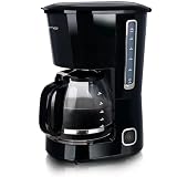 EMERIO Filter Kaffeemaschine groß | 1.5L Glaskanne für bis zu 12 Tassen...