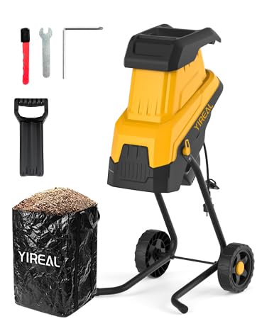 Yireal Electric Wood Chipper 3 Pack SK5 Double-Edged Blades, Light