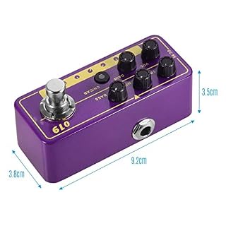 Zoom Electric Guitar Multi Effect Series 019 Gold Digital Preamp Preamplifier Guitar Effect Pedal Cabinet Simulation… - Les Beatles, Paul McCartney, John Lennon, RIngo Starr, George Harrison Zoom Electric Guitar Multi Effect Series 019 Gold Digital Preamp Preamplifier Guitar Effect Pedal Cabinet Simulation… – Image 2