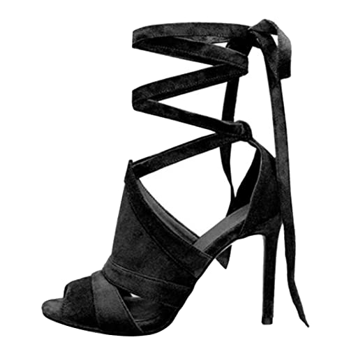 Sandales femme talons aiguilles peep toe Lizoleor chaussure habillée