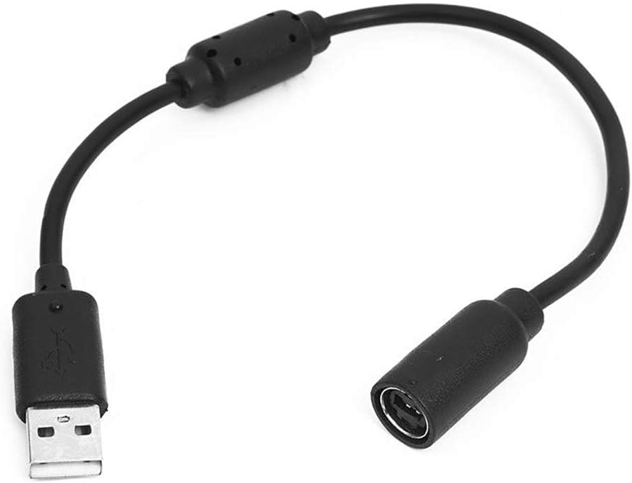 1Pc Black USB Accessories,Converter for Xbox 360 Controller PC Cable Cord Adapter, Cables Connecting line
