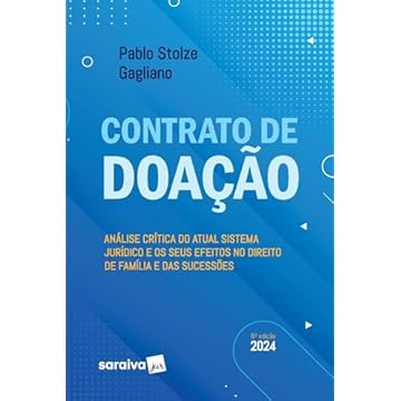 Capa do livro Contrato de Doação - 6ª Edição 2024