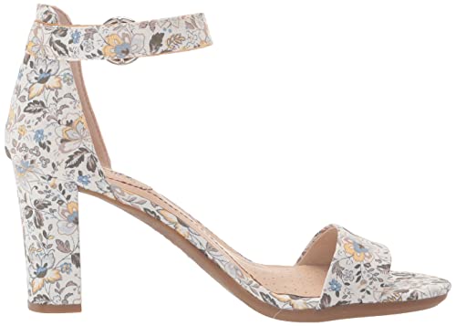 Lifestride Women's Averly Heeled Sandal, Green Floral, 6.5 #TOP5