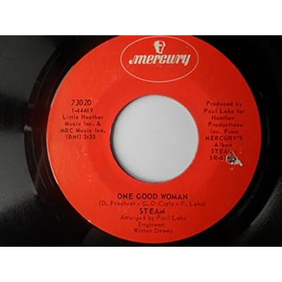 Steam One Good Woman 7" Mercury 73020 VG 1960s US pressing