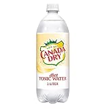 Canada Dry Diet Tonic Water, 1 Liter Bottle