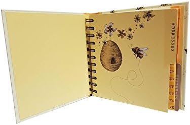 The Art File | Addresses & Bee-Days' | Address and Birthday Book | ABB08