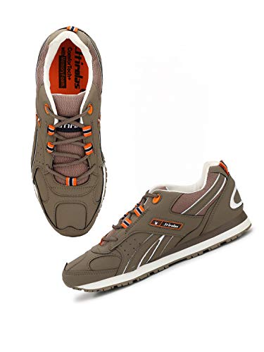 Image of Hirolas Men's Multi Sport Shock Absorbing Walking Running Fitness Athletic Training Gym Sneaker Shoes