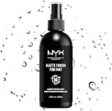 NYX Professional Makeup Setting Spray Acabado Matte Larga Duración, 180ml