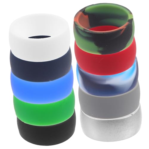 Anillos deportivos de silicona para fitness hombre miniatura 1