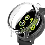 YealRed For Garmin Vívoactive 5 保護ケース 軽量 PC+強化ガラスカバー 9H硬度 取り付け簡単 一体型 全面保護 キズ防止 耐衝撃 HD高透過率 指紋防止 反射低減 Garmin Vivoactive 5 に対応 （透明）