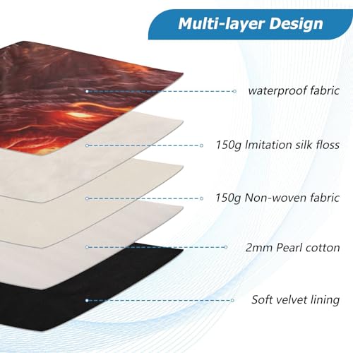 Funda para portátil Burning Dragon para laptops 13-14 pulgadas miniatura 4
