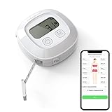 arboleaf Smart Körperumfangmaßband mit App, Bluetooth-Maßband für Körpermaße, Verriegelungsmechanismus, einziehbar, Körpermaßband zur Gewichtsabnahme, Umfangslänge messen CM/Zoll