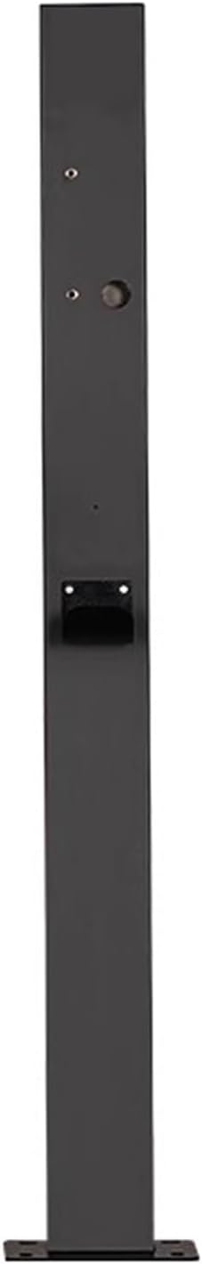 Universal EV Charging Station Pedestal - Outdoor Electric Car Charger Stand Organizer Accessory (White) for All Electric Vehicles, Durable & Weather-Resistant Desi