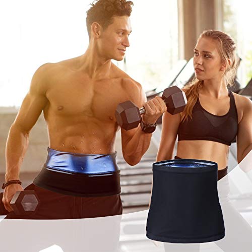 Waist Trimmer for Men Weight Loss Slimming Waist Trainer Belly Fat Burner Waist Belt for Men Loss Belly Fat (Medium)