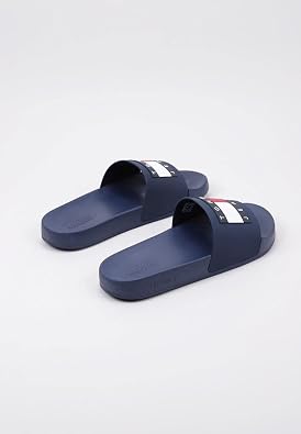 shoes, Tommy Jeans flag, pool slide 