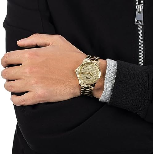 Gucci G-Timeless Men's Watch Gold Gold Strap YA126461 : Amazon.com