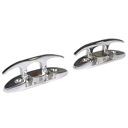 Thorn Folding Cleat 4-1/2" Flip Up Dock Stainless Steel Cleat -Pack of 2 - Thumbnail 3