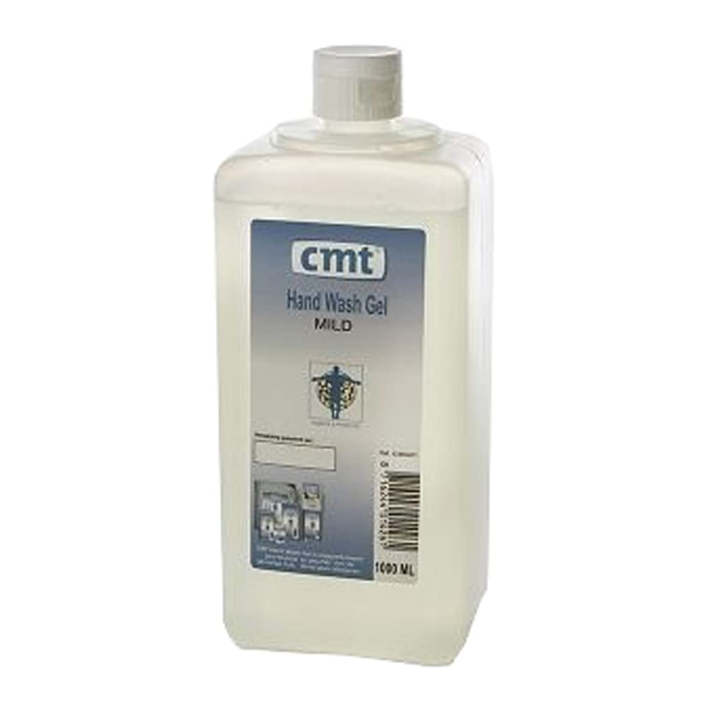 CMT Łagodny żel do mycia rąk, neutralny pH, bezzapachowy, Flip-Top, 6 x 1 l