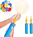 Normout 2x Luftballon Pumpe - Luftpumpe Ballon -Robustes Design &langlebiger Kunststoff,leicht &kompakt- Luftpumpe für Luftballons, Pumpe für Luftballons, Ballon Pumpe, Luftballonpumpe, Ballonpumpe