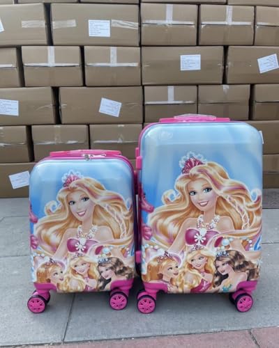 Image of ADSON PC Kids Trolley 360 Rotating Luggage 360 Wheels Non-Breakable Exclusive Edition 20 Inch Kids Hardsided Suitcase with 4 Wheels, 360 Wheel Travel Trolley Bag
