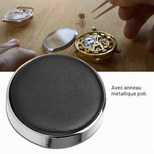 Coussin de boîtier de montre pour horloger outil de réparation bijoux accessoire horlogerie professionnel entretien nettoyage polissage ajustement facile maniement sécurisé – vue 2