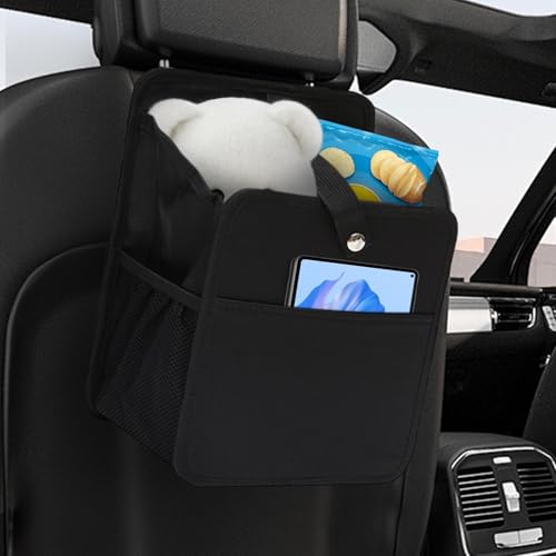Bolsa trasera de coche con base rígida y diseño plegable compacto 7