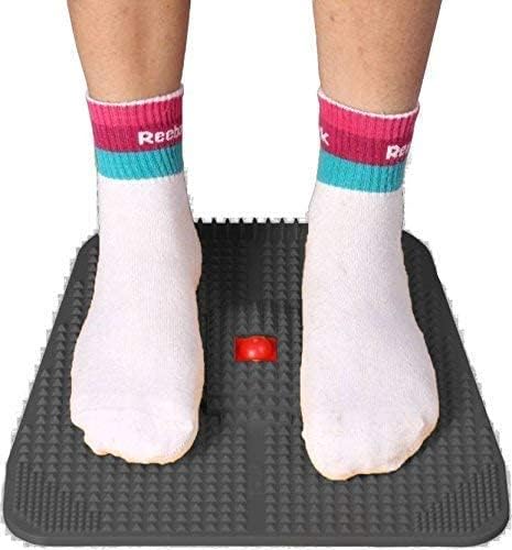 Ronophic acupressure mat | Acupressure foot mats | Toe cargo mat | Relief from back pain, stress, heel pain, knee pain, depression, leg pain, cramps, acupressure pads for migraine (multicolored)