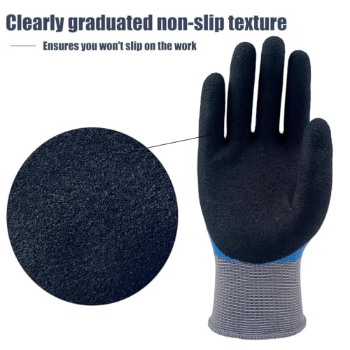 Image of DongChu 2 Pairs Insulated Electrician Gloves 1000V Voltage Resistant Flame Retardant Work Gloves, Electrical Rubber Non-slip Texture Design for Electricians Prevent Shock