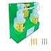 Akoleyer Eye Wash Station Portable Emergency Eye Wash Kit, OSHA Approved Wall Mounted Eyewash Station with 2×16.09oz Bottles, with Mirror & Emergency Sign, Safety Material, No Solution