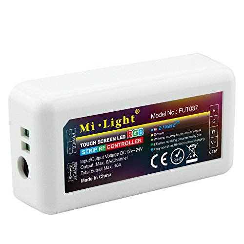 LED Strip Lights Controller 2.4G 4-Zone RGB RF Mi Light for RGB Strip Lights (FUT037)