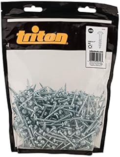 Triton Zinc Pocket-Hole Screws Washer Head Coarse P/HC 8 x 1" 500pk (709782)