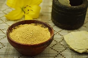 Fullers Earth Powder | Multani Mitti | Indian Healing Clay | Deep Skin Pore Purifying Face Mask Skin care & Dirt Remover - Natural Face Pack 227g