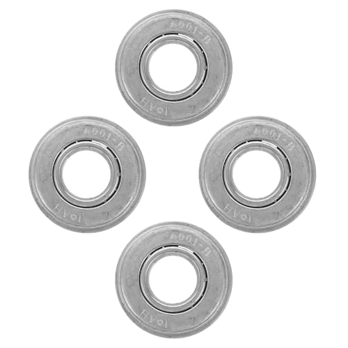 TOYANDONA 4 Stück Hochleistungs rasenmäher kugellager Stahl Flanschlager Langlebig Geräuscharm für Landwirtschaftliche Maschinen und Gartengeräte Ersatzteile