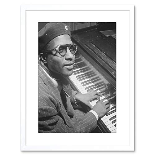Wee Blue Coo MUSIC VINTAGE PHOTO PORTRAIT JAZZ LEGEND THELONIOUS MONK FRAMED PRINT F97X4354