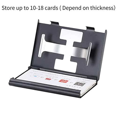 lifcasual Porta-cartões de visita Thumb-drive Maleta para cartão de visita Silde Out Porta-cartão de