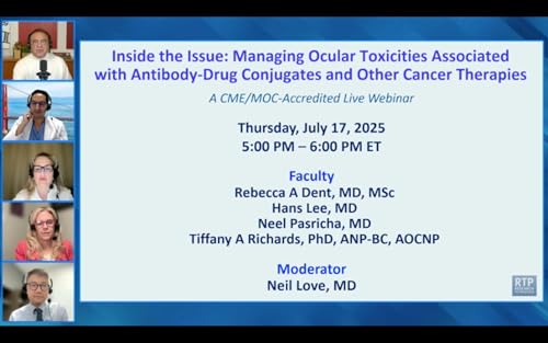 Page de couverture de Ocular Toxicities Associated with ADCs and Other Cancer Therapies: Part 1 — Inside the Issue of Adverse Event Management
