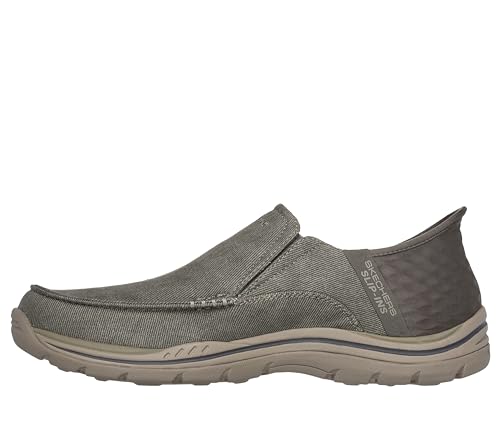 Image of Skechers Men's USA Expected - Cayson Moc Toe Canvas Slip-Ins