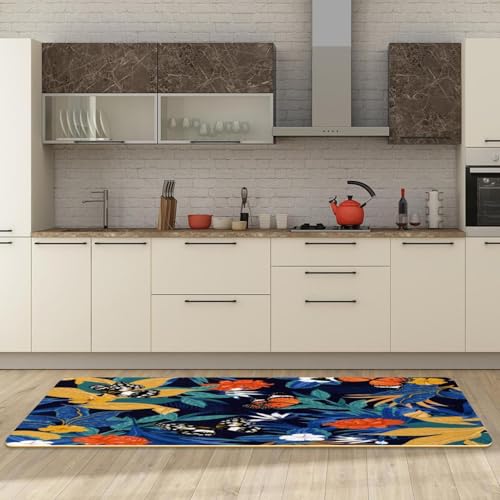 Alfombrillas de cocina antideslizantes VAPOKF para evitar resbalones en suelos húmedos 3