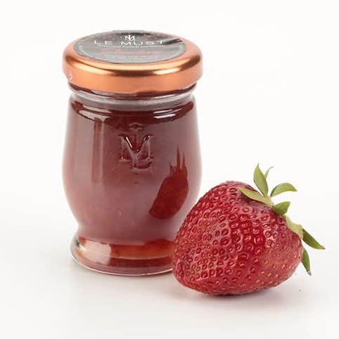 Le Must Organic French Preserves Assortment Mini Jars (Strawberry, Apricot, Blueberry, Orange Marmalade), 3 Bottles Each (Pack Of 12) Miniatures #TOP2