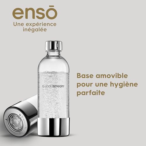 Sodastream Bottiglia 1L Macchina Per Acqua Frizzante E Soda | Compatibile Con Lavastoviglie | Finitura In Acciaio Inossidabile - 4