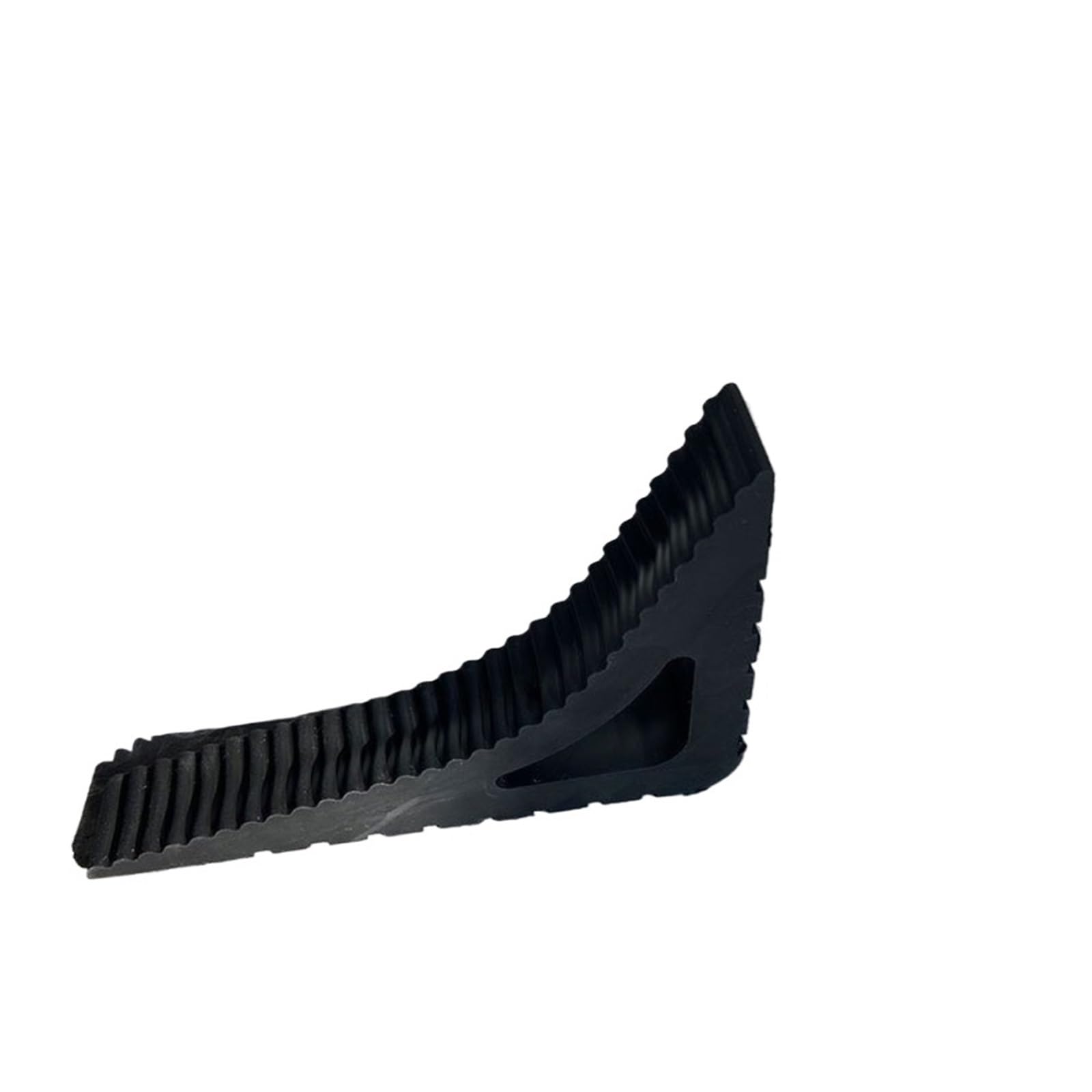 Door Stop Safety Shock Absorbent Door Stoppers Protection Multi-Functional Handle Stopper Anti-Slip Wedge for Floor(Black)