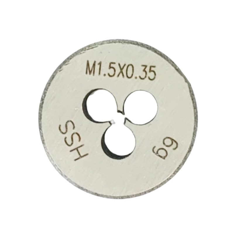 HSS M1-M17 Non-Adjustable Metric Round Die M1-M17 Screw Threading Dies 1pcs | M9X1.25