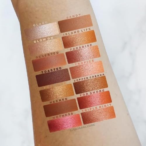 Image of Eyeshadow Palette, Bronze Goal Multicolor, 35G | For Women, Eye Shadow Kit, Matte, Shimmer, High Pigment, Blendable, Long Wear, Party & Daily Makeup, Gift Items