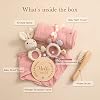 EERKEOD Baby Gift Set for Newborn New Baby Gift Set - Newborn Baby Essentials Baby Bath Set with Baby Blanket Baby Rattle - New Born Baby Girls Gift & Baby Boy Gifts for Baby Shower