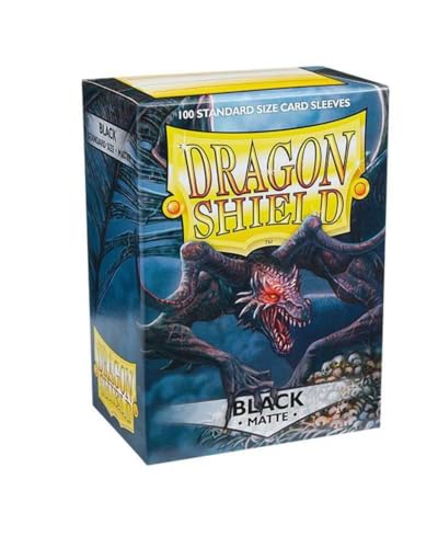 Image of Dragon Shield Matte Gold Standard Size 100 ct Card Sleeves Individual Pack